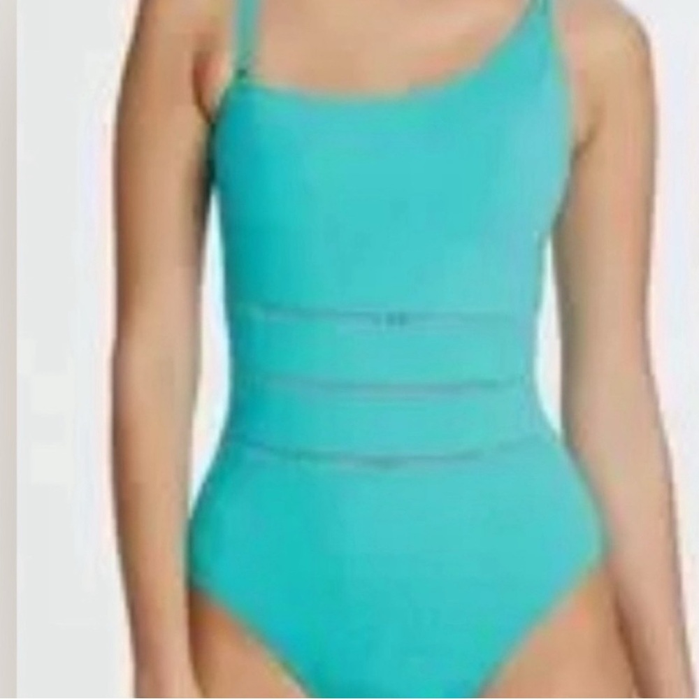 Turquoise One-Piece Swimsuit